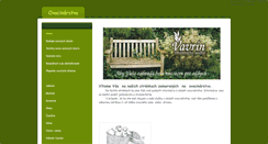 Desktop Screenshot of ovocinarstvo.gardenservices.sk
